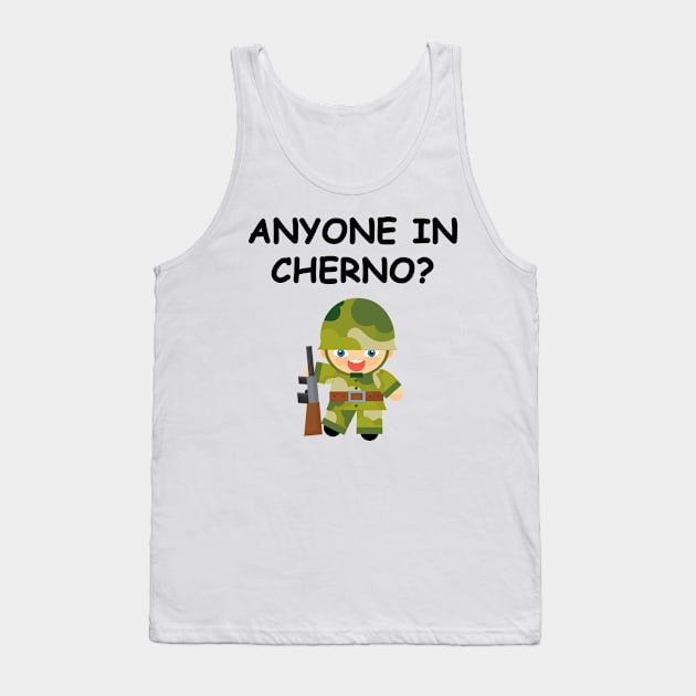 Anyone in Cherno? Tank Top by PolkaDotsShop